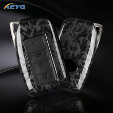 ABS 碳纖維風格汽車鑰匙保護套，適用於 Lexus NX IS RX ES GX LX LS UX GS 200 260 300 350 NX200 NX300 RX350 ES300 - 雷克薩斯A款 - 查看 4