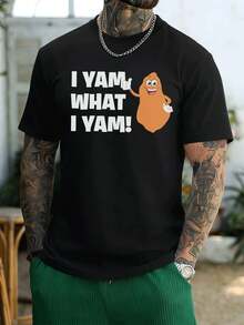 T-shirts pour hommes - Noir - Voir 1