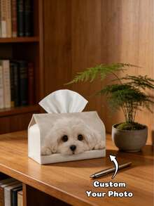 Sac de rangement personnalisé pour serviettes hygiéniques/mouchoirs imprimé avec photo de mode, sac à mouchoirs en tissu, distributeur de mouchoirs en tissu créatif, sac à mouchoirs suspendu, convient pour la salle de bain, le salon, la chambre à coucher et autres fournitures domestiques quotidiennes - Multicolore - Voir 4