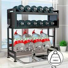 1pc Kitchen Sink Dish Rack, Countertop Dish Drainer, Lightweight And Easy To Install, Space-Saving, Multi-Function Dust-Proof Dish Rack With Door, Suitable For Dish Storage And Draining - Multiple Specifications - View 6