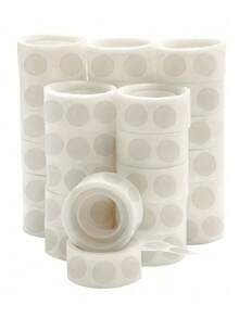 Double-Sided Balloon Glue Dots, Suitable For Wedding, Valentine's Day, Graduation, Birthday And Halloween Christmas Party Decorations. Use With Clear Balloon Stickers, Balloon Binding Strong Adhesive Pads, No Residue, Removable, Round Dots, Great For Hanging, Double-Sided Tape, DIY Scrapbooking Crafts, Mother's Day Gift For Mom - Clear - View 2