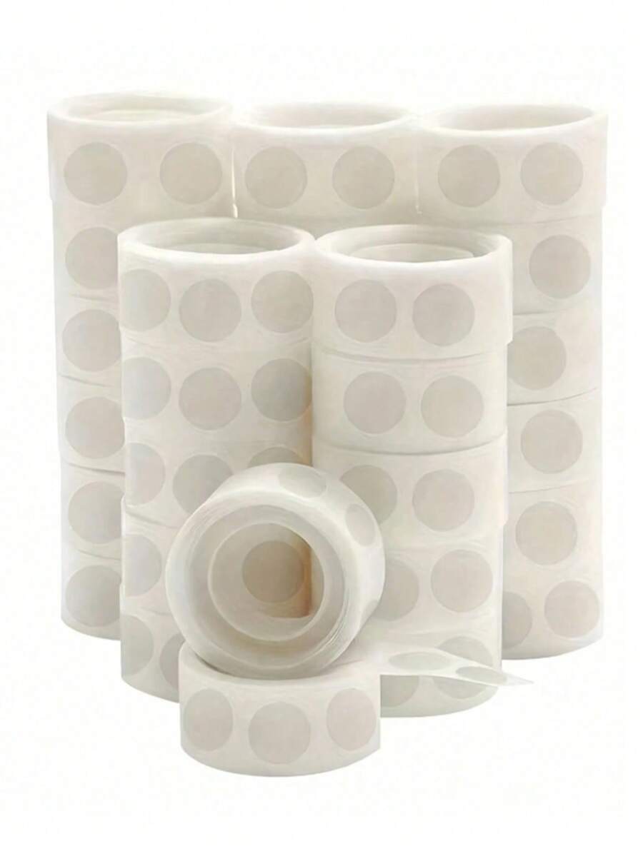 Double-Sided Balloon Glue Dots, Suitable For Wedding, Valentine's Day, Graduation, Birthday And Halloween Christmas Party Decorations. Use With Clear Balloon Stickers, Balloon Binding Strong Adhesive Pads, No Residue, Removable, Round Dots, Great For Hanging, Double-Sided Tape, DIY Scrapbooking Crafts, Mother's Day Gift For Mom