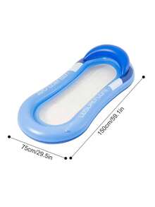 充气贝壳泳池漂浮垫，充气水上吊床，泳池漂浮垫，带珍珠球的充气巨型蛤蜊漂浮垫，贝壳形泳池漂浮躺椅，适合成人夏季海滩派对和游泳池使用 - 卡通 - 查看 17