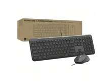 Logitech Signature Slim Wired Combo MK625 Optical Wired Mouse Graphite - 查看 1
