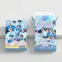 124张全息照片卡，STAY In Our Little House贴纸，LOMO卡片 - 彩色 - 查看 5