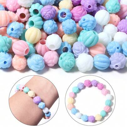100 hạt/gói hạt acrylic nhiều màu, màu macaron, hình hoa, bướm, động vật, dùng làm vòng tay, vòng cổ, trang sức DIY, đồ chơi hoạt hình cho trẻ em, móc khóa, phụ kiện điện thoại.