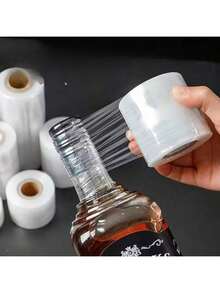 1卷拉伸膜胶带 - 多用途包装材料,适用于瓶子、罐子、睫毛和眉毛纹身、园艺嫁接、植物修复 - ,易于使用,无需电池,瓶子密封胶带、嫁接胶带、植物修复胶带、多用途胶带,易于使用,无需电池 - 多色 - 查看 2