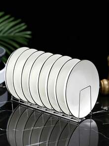 Stainless Steel Dish Rack Built-In Utensil Storage Finish Kitchen Counter Storage Shelf For Storing Bowls And Plates A Pull-Out Drawer Type With Built-In Drying And Sterilizing Features Clean And Tidy Kitchen Essentials Kitchen Accessories - Multicolor - View 11