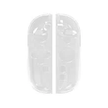 2 piezas Funda protectora desmontable para controlador de juego de 2, diseño curvo abultado, antideslizante, antisuor, anti-arañazos, mejora la experiencia de juego - Ver 8