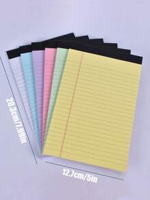Caderno espiral colorido A5, bloco de notas destacável, material escolar e de escritório, Dia da Enfermeira, Dia das Mães, 50 páginas/caderno - A5 - Ver 8
