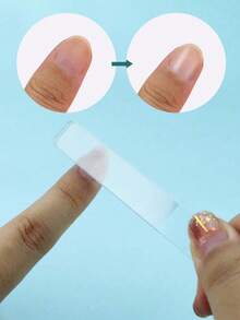 Bộ dũa và đánh bóng móng tay nano thủy tinh 1+1, dụng cụ đánh bóng móng trong suốt, khối đánh bóng móng hai mặt bằng pha lê, thích hợp sử dụng tại nhà hoặc khi đi du lịch, chăm sóc móng, dụng cụ làm móng, dụng cụ làm móng tay, mùa tựu trường, móng tay, dụng cụ ép móng, dụng cụ làm móng chân và móng tay. - Nhiều màu - Xem 3