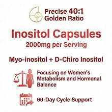 Myo-Inositol And D-Chiro-Inositol Supplement For Women (40:1 Myo-Inositol Ratio) For Female Ovarian Health - 120粒膠囊 - 查看 3