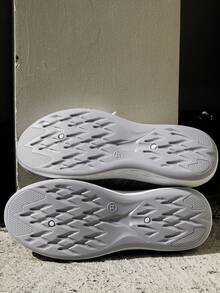 Giày thể thao mùa hè thoáng khí bằng lưới dành cho nữ, giày sneaker đế mềm nhẹ, giày chạy bộ dành cho học sinh. - Xám - Xem 6