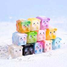 Random Style Cute Cubic Stacking Cat Figurine, Sensory Doll, Collectible Ornament - Multicolor - View 9