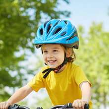 Baby Girls Boys Sports Helmet Multi-Functional Adjustable Breathable Head Protector Kids Bicycle Cycling Skating Helmets, Back To School - Blue - View 4
