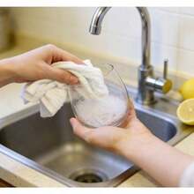 18-Piece Kitchen Bar Mop Dishcloth Set, White - 單身的 - 查看 3