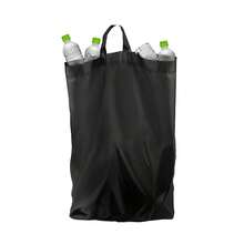 100L Bamboo Frame Deposit Bottle Recycling Bin | Foldable Large Trash Can Laundry Basket For Bottles Cans Storage, Home Kitchen Bathroom - Multicolor - View 8