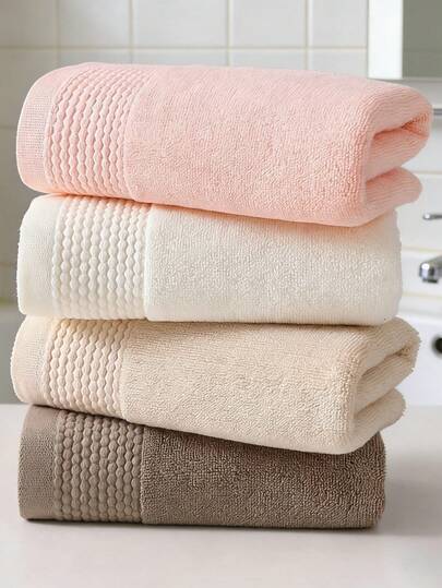 100% Cotton Premium Luxury Bath Towels - Soft, Durable, Elegant Colors, Ideal For Creating A Hotel-Style Bathroom Environment. Luxurious Bath Towel Collection - Soft Feel, Quick Drying, Suitable For Home And Luxury Bathrooms, Elevating Your Bathroom Decor
