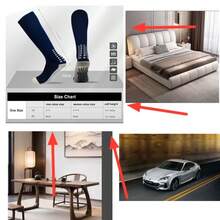 Yufree Mens Knee High Grip Soccer Socks Non Slip Long Socks For Football Basketball Sports - 3black - View 8