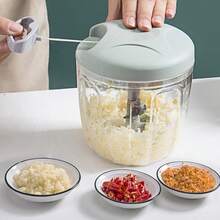 Manual Garlic Press, Garlic Crusher, Garlic Mincer, Garlic Chopper, Garlic Grinder - Multicolor - View 6