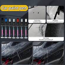 Bộ 4 bút sửa chữa sơn xe HGKJ, bút dặm sơn cầm tay giúp loại bỏ vết xước nhanh chóng, dễ sử dụng, phù hợp cho xe sedan, SUV, xe tải, dụng cụ chăm sóc ngoại thất xe, món quà hoàn hảo cho chủ xe (nam và nữ). - Nhiều màu - Xem 17