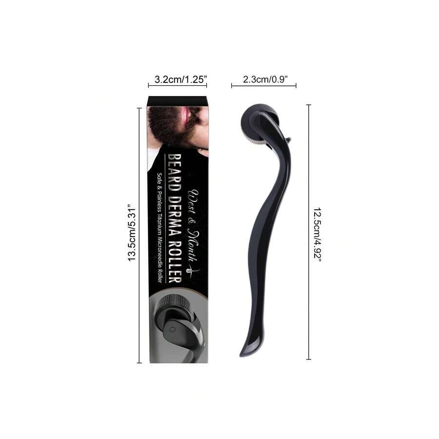 Beard Roller, Moisturizing Beard Roller, Hair Shaving Cleaning Beard Comb - Beard Comb - View 1