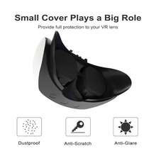 1pc PS VR2 Lens Protector Cover, PSVR2 Headset Dust-Proof, Sweat-Proof, Soft Silicone Protective Cover To Prevent Light Leakage - View 4
