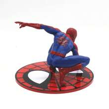 Four Styles 13cm Avengers Model Cake Decoration Desktop Car Base Ornament Office Decoration Collectible Statue Christmas Gift - Multicolor - View 11