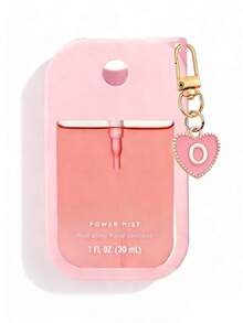 1 Set 1oz (30ml) No-Rinse Hand Sanitizer Spray Bottle Protective Case, 26 Designs Heart & Letter Pattern Silicone Anti-Drop Anti-Collision Protective Cover With Keychain, Suitable For Travel, Outdoor, Gift Use, Applicable For Halloween, Christmas - View 28