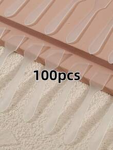20/40//100 Pcs Mini Cosmetic Spatulas Cream Makeup Mask Spoons Cosmetic Spoons, DIY Makeup Tool Paste Stick Beauty Tool Set, DIY Facial Paste Stick Mixing Spatula Spoon Makeup Tool Travel Essentials Travel School Supplies Holiday Camping Holiday Essentials Vacation Accessories Women's Perfume Men's Perfume Beach Perfume Bottle - Clear - View 6