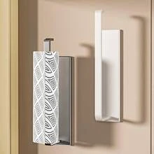 2/1 Set Toilettenpapierhalter, Toilettenpapierfach, Taschentuchbox, Toilettenpapierfach, Rollenhalter, Badezimmer Aufbewahrungsregal, ohne Bohren, auch für Handtücher, Frischhaltefolie, Kleiderbügel Aufbewahrung geeignet - Verschiedenfarbig - Übersicht 3