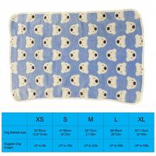 1 件宠物毯，卡通图案，适合小型、中型、大型犬猫，可机洗 - 55*75cm - 查看 3
