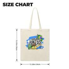 Brazil National Team "Estamos Juntos Brasil" Canvas Tote Bag, 2026  World Cup Patriotic Shopping Bag, Vintage Casual Shoulder Bag For Seleção Supporters - 米色 - 查看 6
