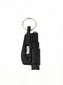 2-In-1 Emergency Safety Belt Cutter With Keychain, Hammer, Mini Fire Extinguisher, Car Escape Tool, Window Breaker, Portable Rescue Tool Keychain, Emergency Hammer, Car Emergency Escape Device Window Breaker, Multi-Function Emergency Window Glass Rescue Tool - Easily Break Glass And Cut Seatbelt In Emergency Situations, Cute Goth Y2K Style Student Car Accessories, Multi-Color - Multicolor - View 6