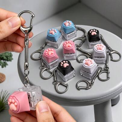 Bộ 4 móc khóa dành cho người đam mê ô tô, móc khóa trang trí hình phím bàn phím, thích hợp làm quà tặng Giáng sinh hoặc Halloween, quà tặng ngày lễ, quà tặng cho người đam mê ô tô, móc khóa độc đáo, móc khóa trang trí, quà tặng cho người yêu công nghệ.