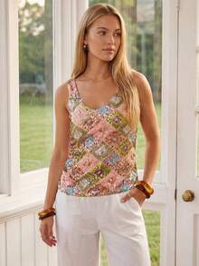 Women Tank Tops & Camis - Pink - View 2