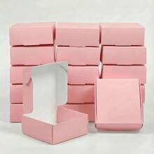 15 hộp quà mini bằng giấy Kraft trang nhã, kích thước 2.56"X2.56"X1.18"/2.16"X2.16"X0.98", thích hợp đựng mặt dây chuyền, trang sức, quà tặng Ngày Valentine, Ngày của Mẹ, đám cưới, kỷ niệm, ngày lễ, tiệc Giáng sinh. - Xem 2