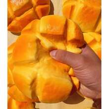 Internet Celebrity Extra Large Super Soft Wet Soft Simulation Pineapple Bun Bread Slow Rebound Youth Small Toy Decompression Vent Artifact - Multicolor - View 4