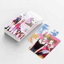 92张动漫NANA周边迷你卡片，大崎奈奈《另一个自我》高清收藏照片卡，2D贴纸，Lomo卡，2D周边贴纸（用于剪贴簿），NANA经典漫画迷你卡片套装，小松奈奈，莲大将全员高清Lomo卡 - 彩色 - 查看 7