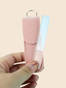 Bộ dũa và đánh bóng móng tay nano thủy tinh 1+1, dụng cụ đánh bóng móng trong suốt, khối đánh bóng móng hai mặt bằng pha lê, thích hợp sử dụng tại nhà hoặc khi đi du lịch, chăm sóc móng, dụng cụ làm móng, dụng cụ làm móng tay, mùa tựu trường, móng tay, dụng cụ ép móng, dụng cụ làm móng chân và móng tay. - Nhiều màu - Xem 2