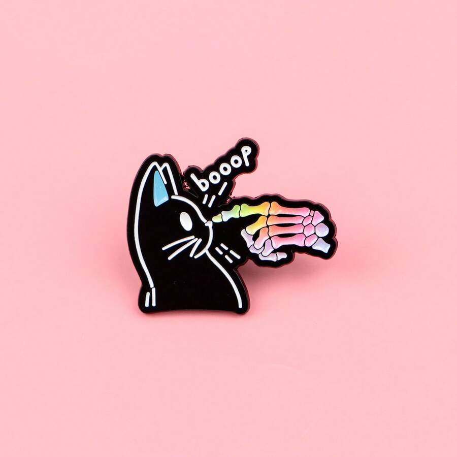 翻领珐琅徽章和胸针，背包装饰别针，酷炫时尚，送给朋友的礼物