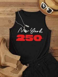 Áo tank top nữ may đo theo yêu cầu, in số, logo, tên/chữ/số may mắn, thích hợp cho mùa thu/hè. - màu đen - Xem 3
