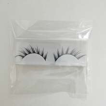 Wet Fox Eye False Eyelashes, Anime False Eyelashes, Cosplay False Eyelashes, Dramatic False Eyelashes, Wet Lash Extension Makeup Tool (SJ04) Strip Eyelashes, Eyelashes, False Eyelashes, Fake Eyelashes - Black - View 6