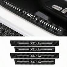 Miếng dán bảo vệ xe hơi bằng sợi carbon cho xe COROLLA, miếng dán bậc cửa chống trầy xước, miếng dán bảo vệ cản xe, băng keo bảo vệ xe. - A - Xem 3