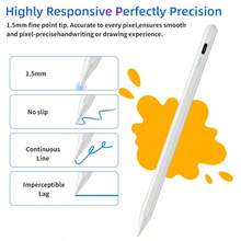 Bút cảm ứng điện dung đa năng, tương thích với iPad, Apple, máy tính bảng và điện thoại thông minh. - Nhiều màu - Xem 3
