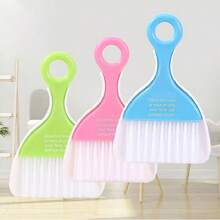 1 Set Mini Broom And Dustpan Designed For Desktop Cleaning, With Durable Multi-Purpose Keyboard Brush. Home And Kitchen Supplies, Mini Broom And Dustpan, Desktop Cleaning, Keyboard Cleaning, Stovetop Cleaning. - Mini Broom and Dustpan Set - View 3