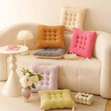 1 chiếc đệm ngồi dày mềm mại, phù hợp cho mọi mùa, đệm lót ghế học sinh/văn phòng. - Nhiều màu - Xem 7