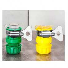 1-Pack Universal Faucet Adapter For Garden Hose With Control Valve Switch, Multifunctional Plastic Connector For Irrigation Systems, Suitable For Standard European And American Threads - Connector - View 6