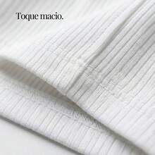 Set Of 3 Basic Ribbed Knit Blouses For Women, Babylook Premium Casual Everyday Wear - 赤陶色 + 黑色 + 米色 - 查看 3
