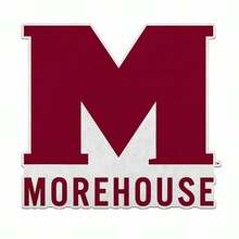Morehouse Maroon Tigers Primary Shape Cut Pennant - Home And Living Room Decor - Soft Felt EZ To Hang - White - 查看 1